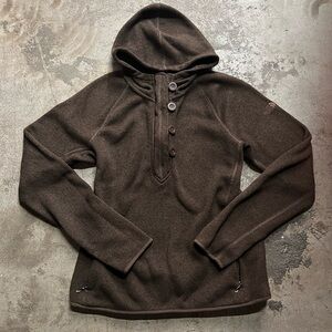 Ladies Quarter Zip Sweater by The North Face Size XL